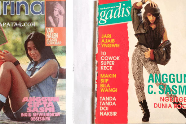 Anggun C Sasmi: Jejak di Sampul Majalah Lawas Indonesia Anggun C Sasmi Jejak di Sampul Majalah Lawas Indonesia