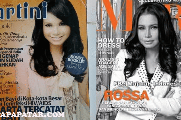 Menjelajahi Pesona Lawas: Potret Rossa di Cover Majalah Jadul rossa