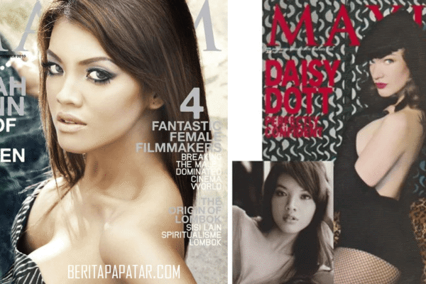 Farah Quinn di majalah maxim