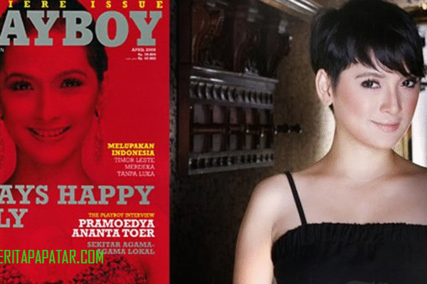 Salah Cover Girl Majalah Playboy Adalah Andhara Early Cover Girl